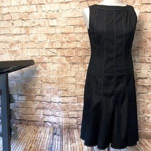 Like new Sandra Darren pleated jean dress